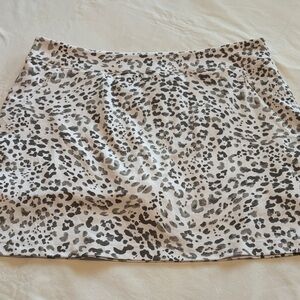 Leopard Print Women's Skort